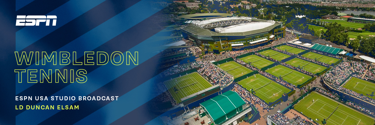 ESPN Wimbledon - LD: Duncan Elsam
